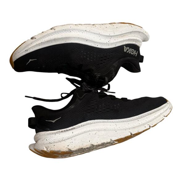 Hoka One One Kawana 2 Mesh Athletic Shoes Sneakers Black White Size US 11D main image 6